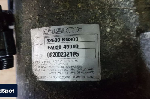 NISSAN ALMERA PRIMERA 2.2 DI SPRĘŻARKA KOMPRESOR KLIMATYZACJI 92600BN300