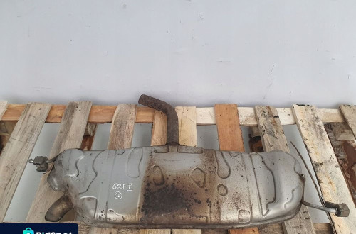 VW Golf V 1.4 FSI TYLNY TŁUMIK TYŁ KOŃCOWY OSTATNI