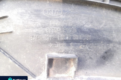 LISTWA BŁOTNIKA PRAWA KIA SPORTAGE IV 87714-F1000