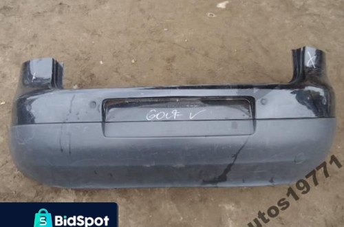 VW GOLF V ZDERZAK TYLNY TYŁ PARKTRONIK KPL