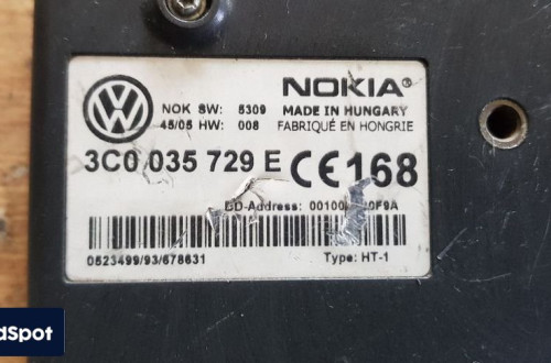 VW PASSAT B6 MODUŁ TELEFONU BLUETOOTH 3C0035729E
