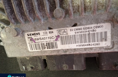 CITROEN C3 KOMPUTER SILNIKA 9653447480 5WS40110C-T
