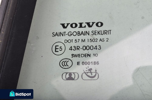 VOLVO S80 II SZYBA  LEWY TYŁ TYLNA MAŁA 2010 MŁOT