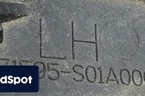 ŚLIZG LEWY ZDERZAKA TYŁ HONDA CIVIC COUPE 96-00