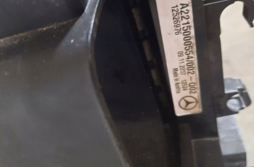 KOMPLET CHŁODNIC WENTYLATOR MERCEDES S W221 420CDI