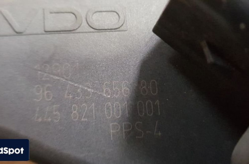 PEUGEOT 206 406 2.0HDI POTENCJOMETR PEDAŁ GAZU  9643365680