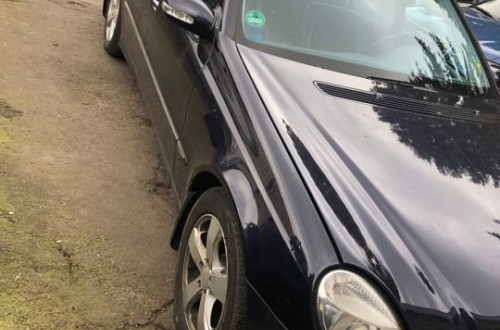 MERCEDES W211 KOMBI DRZWI LEWE TYŁ KPL.