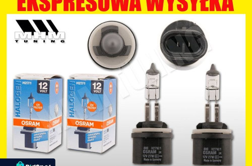 ŻAROWKA H27W/1 27W OSRAM ORYGINAŁ HOMOLOGACJA NOWA