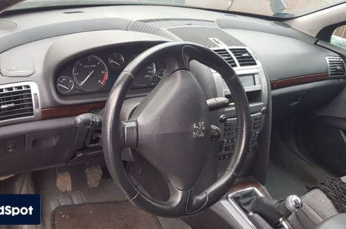 PEUGEOT 407 DESKA ROZDZIELCZA PODUSZKI PASY