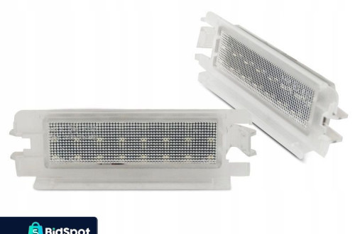 Podświetlenie Lampki tablicy rejestracyjnej LED Logan Sandero I 1 Clio II 2