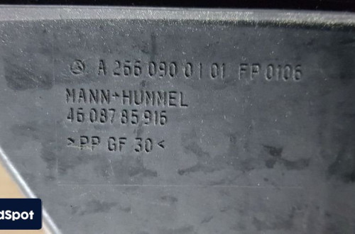 MERCEDES A KLASA W169 B KLASA W245 OBUDOWA FILTRA POWIETRZA A2660900101