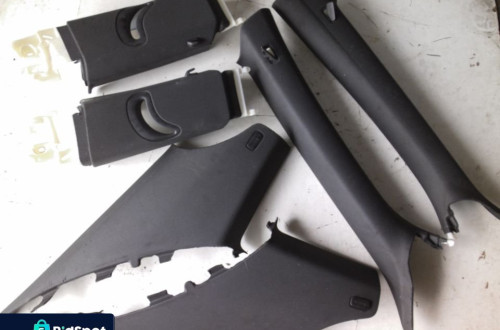 KOMPLET OSŁON SŁUPKÓW AUDI A5 COUPE S LINE 6 SZTUK KOMPLET