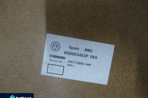BOCZKI PODŁOGA OSŁONA VW POLO IV 9N HB 3D NR136