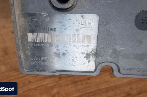 OPEL ASTRA H ZAFIRA B POMPA ABS 13246534BE