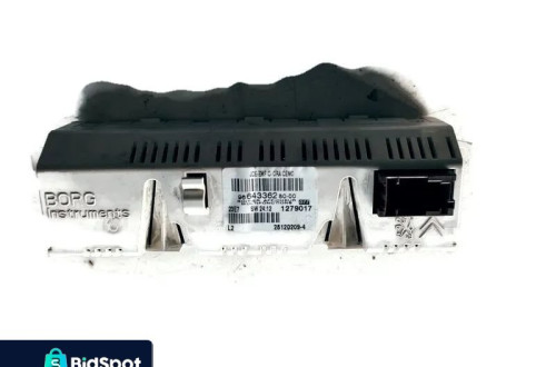 PEUGEOT 207 CC 07r WYSWIETLACZ 9664336280