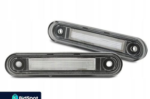 Lampki rejestracyjnej Mercedes C 202 124 190 201 w