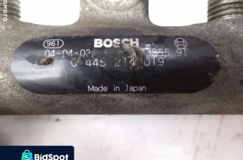 LISTWA WTRYSKOWA CZUJNIK DUCATO BOXER 0445214019 + CZUJNIK KOMPLET
