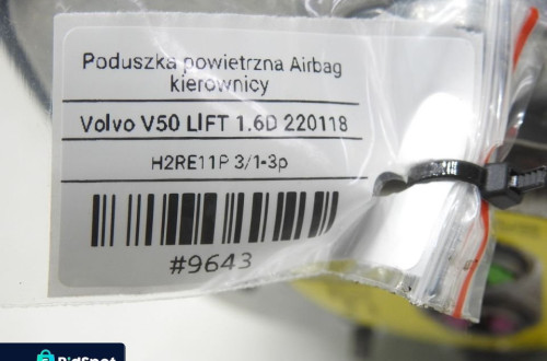 PODUSZKA AIRBAG KIEROWCY VOLVO V50 LIFT