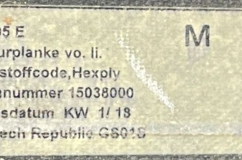 ^ AUDI Q7 II LISTWA CARBON LEWA PRZÓD 4M0853505E