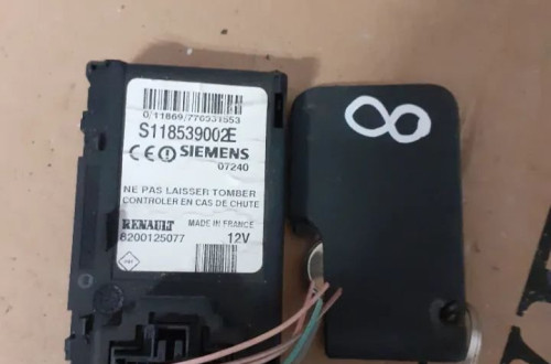 ZESTAW RENAULT SCENIC 2 II S118539002E,8200604934,8200780025,8200481866-J,8200509552