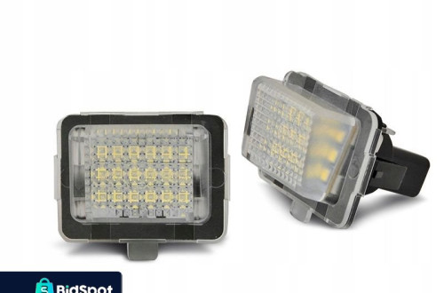 Lampki rejestracyjnej Mercedes Cl 216 S 221 E 212 207 Cls 218 C 204 Cla 117