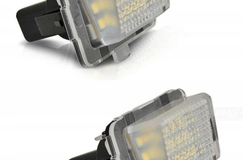 Lampki rejestracyjnej Mercedes Cl 216 S 221 E 212 207 Cls 218 C 204 Cla 117