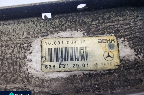 INTERCOOLER MERCEDES VITO W638 6385012901
