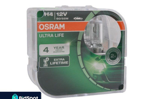 ŻAROWKA OSRAM H4 ULTRA LIFE 3x ZYWOTNOŚĆ KPL DUO
