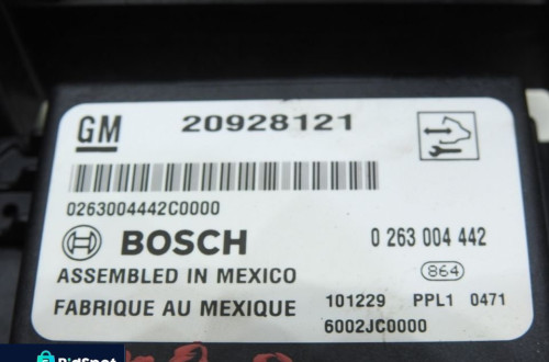 MODUŁ STEROWNIK PDC OPEL MERIVA B 20928121