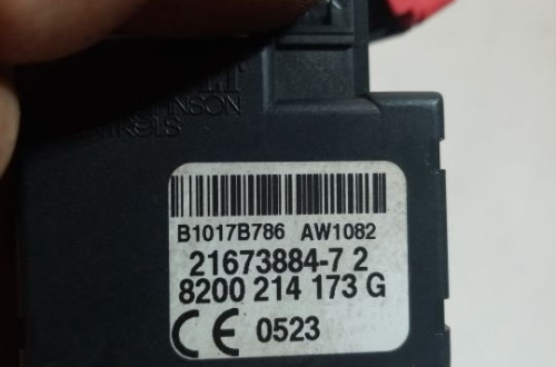 STACYJKA Z KLUCZYKIEM RENAULT CLIO 3 8200214173G