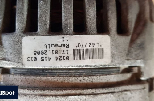 RENAULT MEGANE SCENIC 1.8 16V ALTERNATOR 0124415013