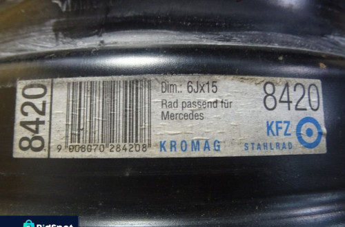 FELGA STALOWA MERCEDES VITO W638 5X112