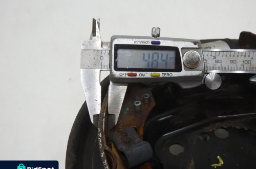 TARCZA KOTWICZNA LEWY TYŁ FIESTA MK7