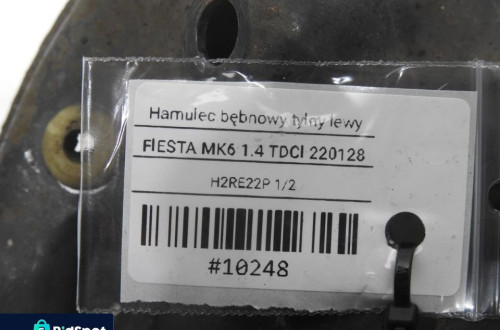 TARCZA KOTWICZNA LEWY TYŁ FIESTA MK7