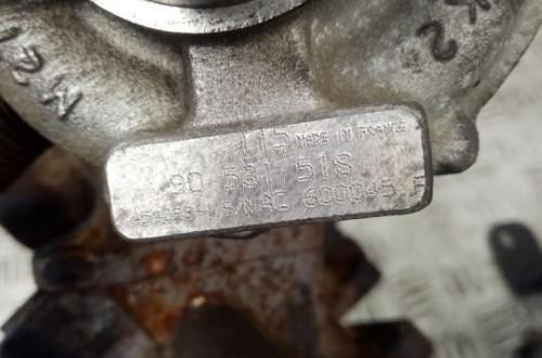 TURBINA TURBOSPRĘŻARKA ZAFIRA A 2.0 DTI 90531518