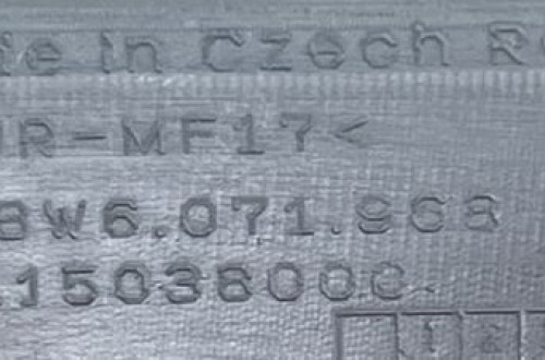 ^ AUDI A5 F5 17- 8W6 DOKŁADKA ZDERZAKA TYŁ LISTWY