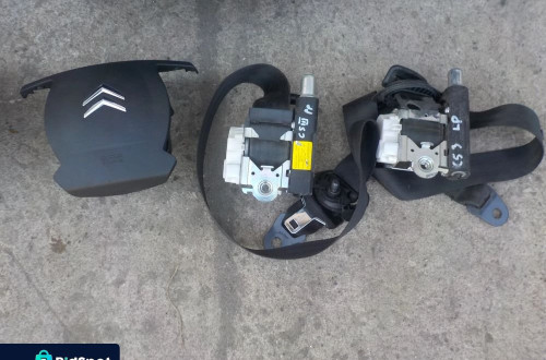 CITROEN C5 III KONSOLA PODUSZKI PASY PRZÓD