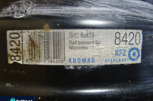 FELGA FELGI STALOWE MERCEDES VITO W638 5X112