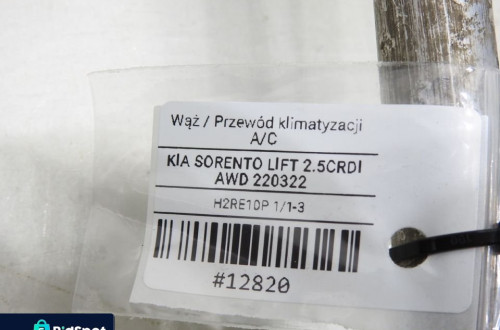 PRZEWÓD KLIMATYZACJI KIA SORENTO I 2.5 CRDI