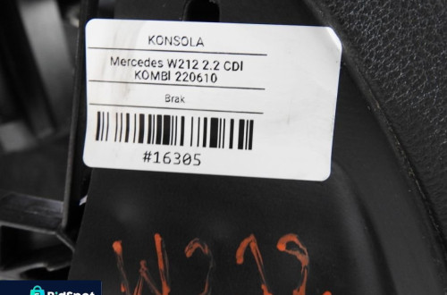 DESKA ROZDZIELCZA KONSOLA MERCEDES W212