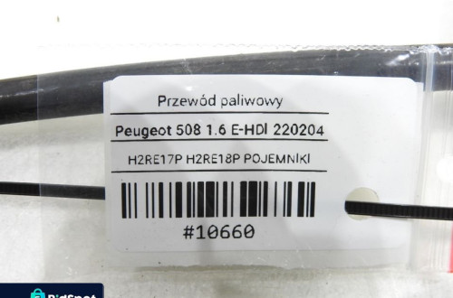 PRZEWÓD PALIWA PEUGEOT 508 1.6 E-HDI