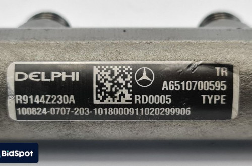 LISTWA WTRYSKOWA MERCEDES W212 2.2 CDI A6510700595