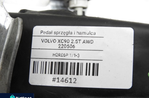 PEDAŁ HAMULCA AUTOMAT VOLVO XC90 I 2.5 T 8622064