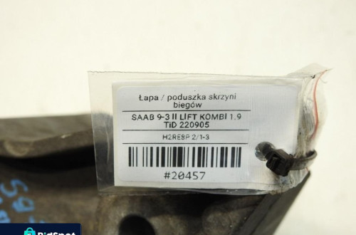 ŁAPA PODUSZKA SKRZYNI AUTOMAT SAAB 9-3 II 1.9 TID