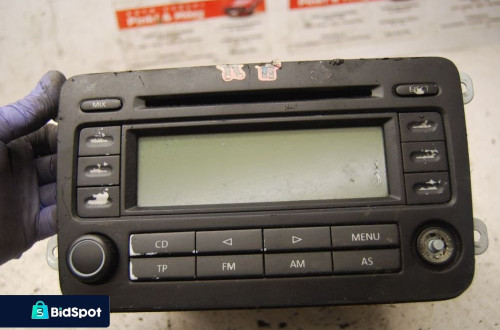RADIO FABRYCZNE CD ORYGINAŁ VW GOLF V PASSAT B6 TOURAN I