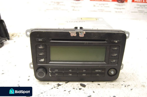 RADIO FABRYCZNE CD ORYGINAŁ VW GOLF V PASSAT B6 TOURAN I