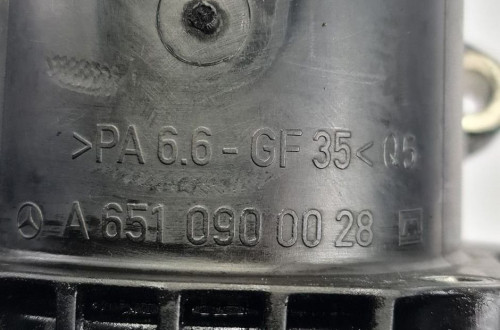 RURA DOLOT POWIETRZA MERCEDES W212 CDI A6510900028