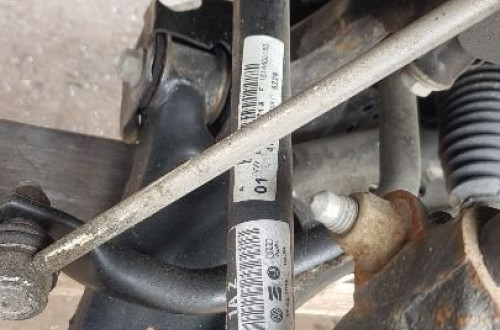 GOLF VII OCTAVIA III A3 LEON III 1.4 TSI PÓŁOŚ KOMPLETNA LEWA 5Q0407271A