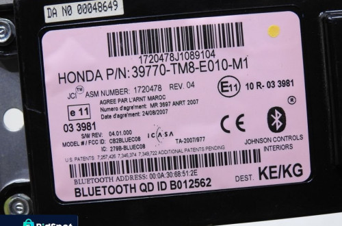 MODUŁ STEROWNIK BLUETOOTH HONDA INSIGHT II