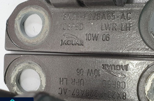 ZAWIASY DRZWI LEWY TYŁ JAGUAR XF X250 PARA